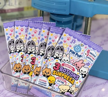 Pin Pop Mimos - Bottons e Produtos Criativos